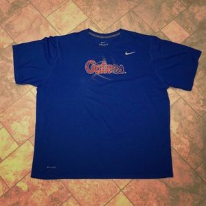 Nike DriFit Florida Gators Volleyball Blue Tee